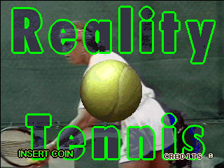 Reality Tennis Title Screen